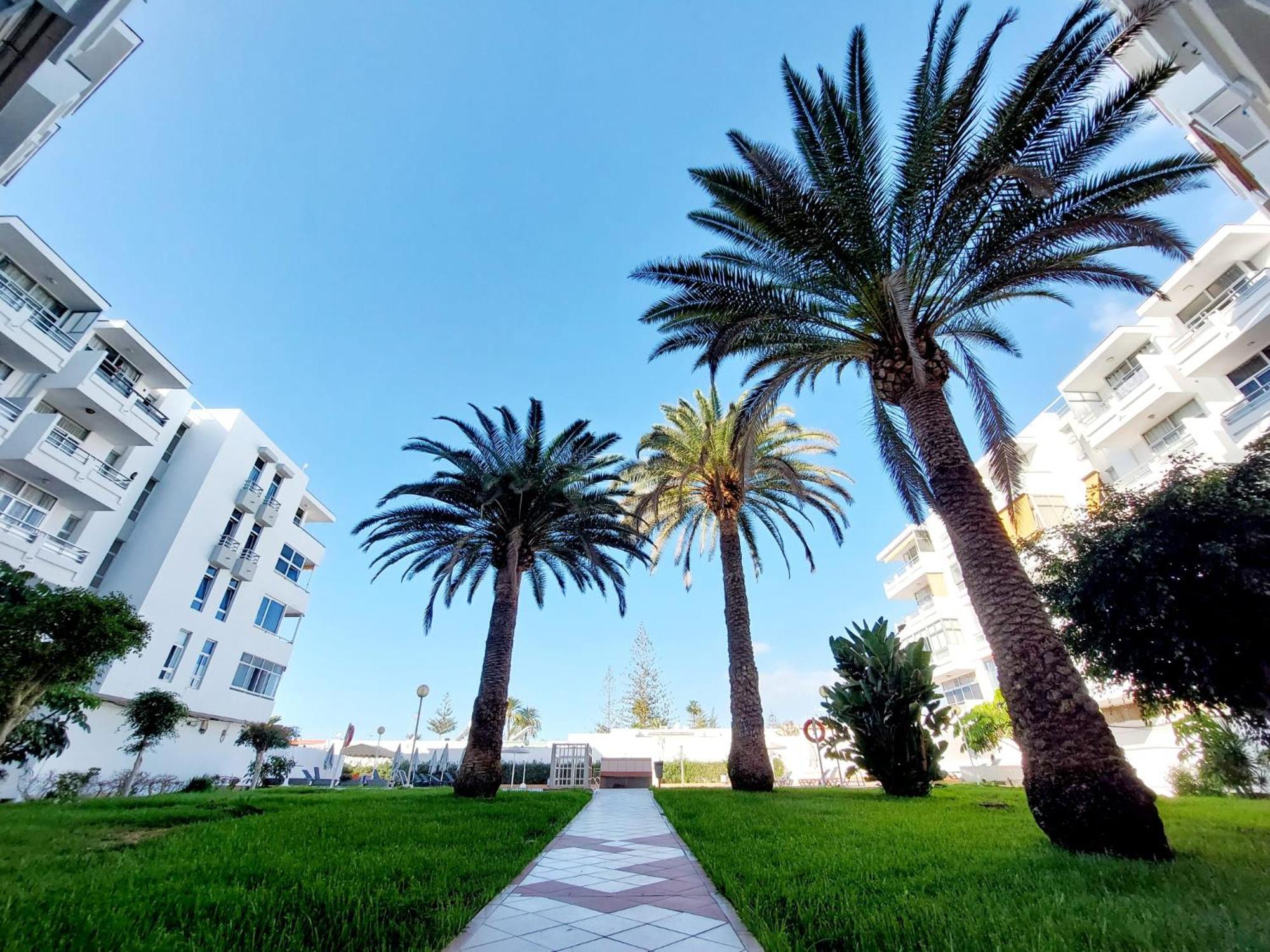 Apartamento Centrico Con Playa Y Piscina 플라야 델 잉글스 외부 사진